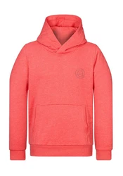 naketano Kapuzenpullover Theos Lieblingspulli Rot/Orange/Rosa