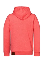 naketano Kapuzenpullover Theos Lieblingspulli Rot/Orange/Rosa