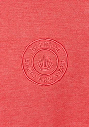 naketano Kapuzenpullover Theos Lieblingspulli Rot/Orange/Rosa