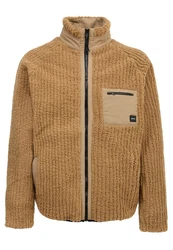 Indicode Fleecejacke INScotts Beige/Braun/Khaki