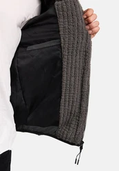 Indicode Fleecejacke INScotts Dunkelgrau/Hellgrau/Grau/Schwarz