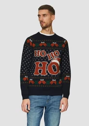 Strickpullover Weihnachtspullover aus Baumwolle