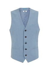 WE Fashion Jackenblazer Hellblau/Blau