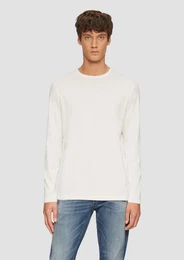 Langarmshirt Softes Longsleeve aus Jersey mit Logo-Detail Artwork