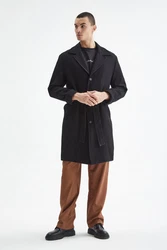 Antioch Wintermantel Coat Schwarz/Braun/Beige/Grau