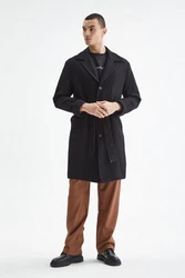 Antioch Wintermantel Coat Schwarz/Braun/Beige/Grau