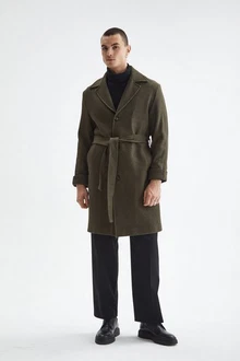 Antioch Wintermantel Coat Dunkelgrün/Khaki