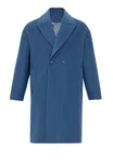 Antioch Wintermantel Double Breasted Blau/Grau/Hellblau/Dunkelblau