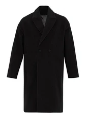 Antioch Wintermantel Double Breasted Schwarz