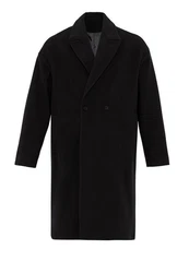Antioch Wintermantel Double Breasted Schwarz
