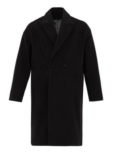 Antioch Wintermantel Double Breasted Schwarz
