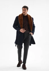 Antioch Wintermantel Coat Dunkelblau