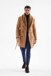 Antioch Wintermantel Coat Beige/Braun