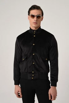 Antioch Winterjacke Schwarz/Grün