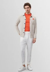 Antioch Winterjacke Light Jacket Khaki/Beige/Orange