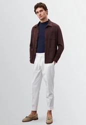 Antioch Winterjacke Light Jacket Dunkelrot/Braun/Dunkelbraun
