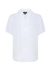 Antioch Blusenshirt Lapel Collar Short Sleeve Shirt 
