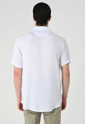 Antioch Blusenshirt Lapel Collar Short Sleeve Shirt 
