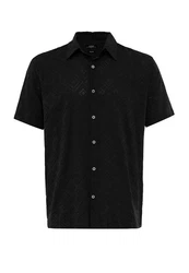 Antioch Blusenshirt Kent Collar Shirt Schwarz