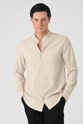 Antioch Blusenshirt Luigi Beige/Weiß/Khaki/Rosa/Orange