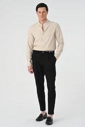 Antioch Blusenshirt Luigi Beige/Weiß/Khaki/Rosa/Orange