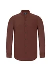 Antioch Blusenshirt Luigi Braun/Rot/Dunkelrot