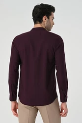 Antioch Blusenshirt Luigi Dunkelrot/Lila/Rosa/Bordeaux