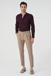 Antioch Blusenshirt Luigi Dunkelrot/Lila/Rosa/Bordeaux