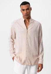 Antioch Blusenshirt Portonovo Rosa/Beige/Braun/Khaki