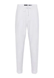 Antioch 7/8-Strandhose High Waist Weiß/Creme/Grau