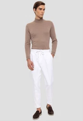 Antioch 7/8-Strandhose High Waist Weiß/Creme/Grau