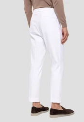 Antioch 7/8-Strandhose High Waist Weiß/Creme/Grau