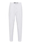 Antioch 7/8-Strandhose High Waist Weiß/Creme/Grau