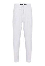 Antioch 7/8-Strandhose High Waist Weiß/Creme/Grau