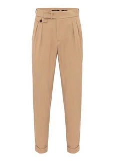 Antioch 7/8 Strandhose High Waist Pleated Casual Trousers