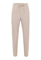 Antioch 7/8-Strandhose High Waist Relax Fit Trousers Beige/Khaki/Braun