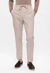 Antioch 7/8-Strandhose High Waist Relax Fit Trousers Beige/Khaki/Braun