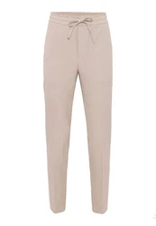 Antioch 7/8-Strandhose High Waist Relax Fit Trousers Beige/Khaki/Braun