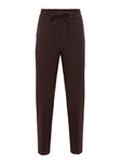 Antioch 7/8-Strandhose High Waist Relax Fit Trousers Dunkelbraun/Braun/Bordeaux/Khaki/Dunkelrot