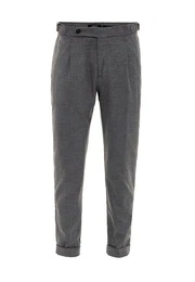 7/8-Strandhose High Waist Pleated Trousers