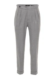 7/8-Strandhose High Waist Pleated Trousers