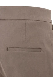 Antioch 7/8-Strandhose High Waist Pleated Trousers Braun/Beige/Khaki/Grau/Lila