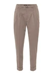 Antioch 7/8-Strandhose High Waist Pleated Trousers Braun/Beige/Khaki/Grau/Lila