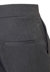 Antioch 7/8-Strandhose High Waist Pleated Trousers Dunkelgrau/Grau/Hellgrau