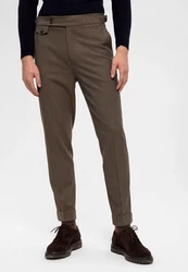 Antioch 7/8-Strandhose Pleated Trousers Khaki