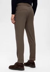 Antioch 7/8-Strandhose Pleated Trousers Khaki