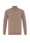 Antioch Sweatshirt Turtleneck Braun/Beige/Khaki/Grau