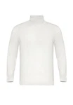 Antioch Sweatshirt Turtleneck Weiß/Creme/Grau