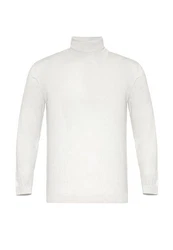 Antioch Sweatshirt Turtleneck Weiß/Creme/Grau