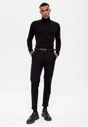 Antioch Sweatshirt Turtleneck Schwarz